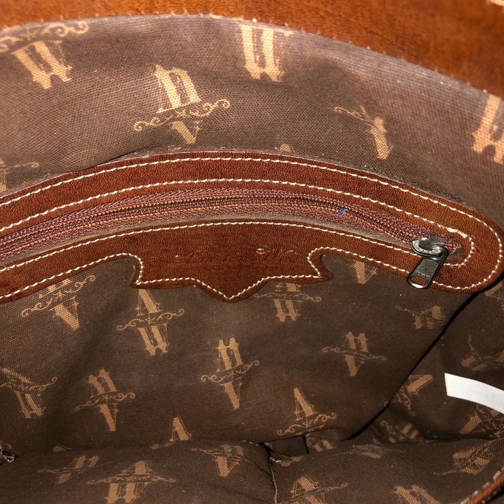 American West Hand tooled leather purse ✨💫🐴 - Picture 5 of 10